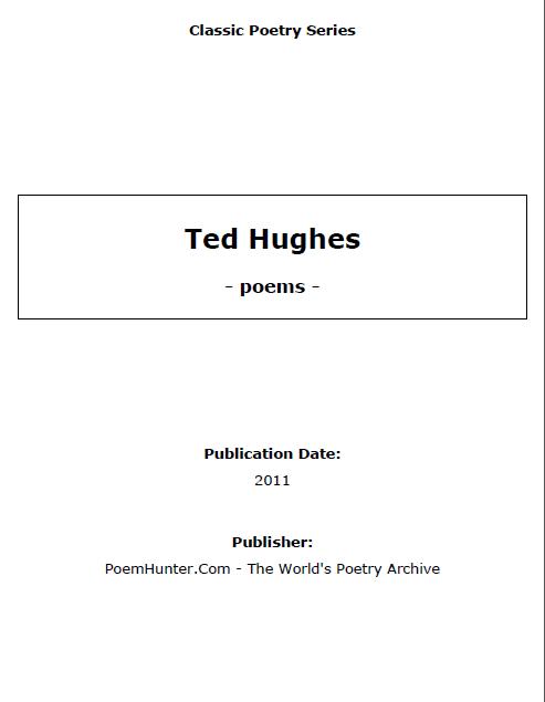 Ted Hughes-Poems