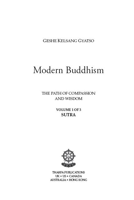 Modern Buddhism