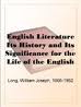 English Literature by William J. Long