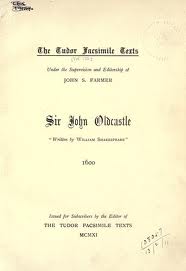 Sir John Oldcastle by Shakespeare